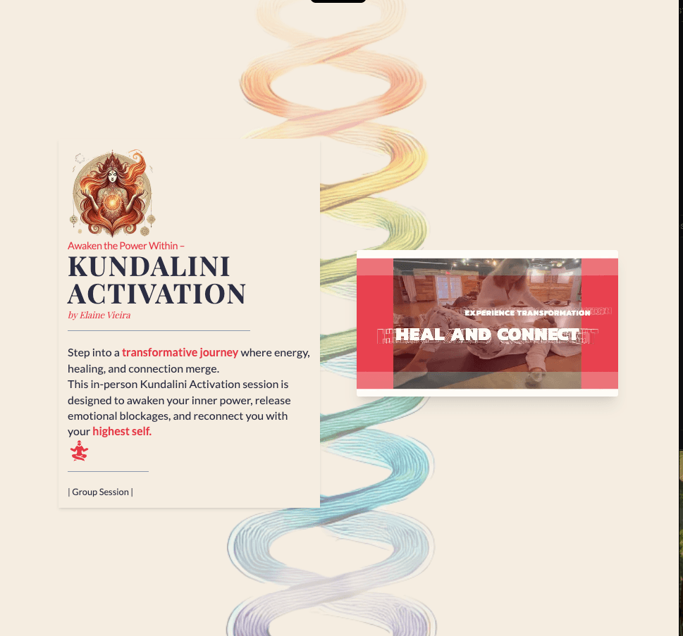 Kundalini Activation by Elaine Vieira
